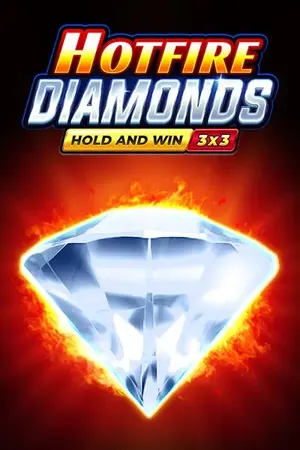 Hotfire Diamonds pokie thumbnail at Robocat casino