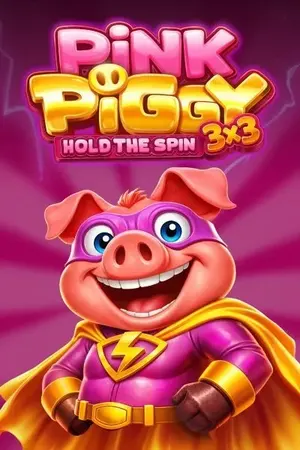 Pink Piggy Hold the Spin pokie thumbnail at Robocat casino